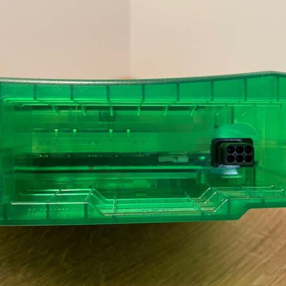 Nintendo 64 N64 Jungle Green Console & Controller with Extra Controller - TESTED - Picture 9 of 16